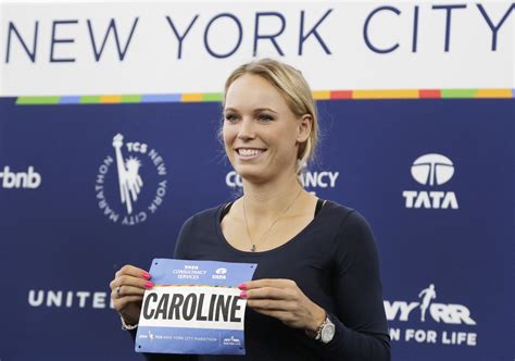 Caroline Wozniacki Is Pretty Sure She’ll Finish Nyc Marathon For The Win