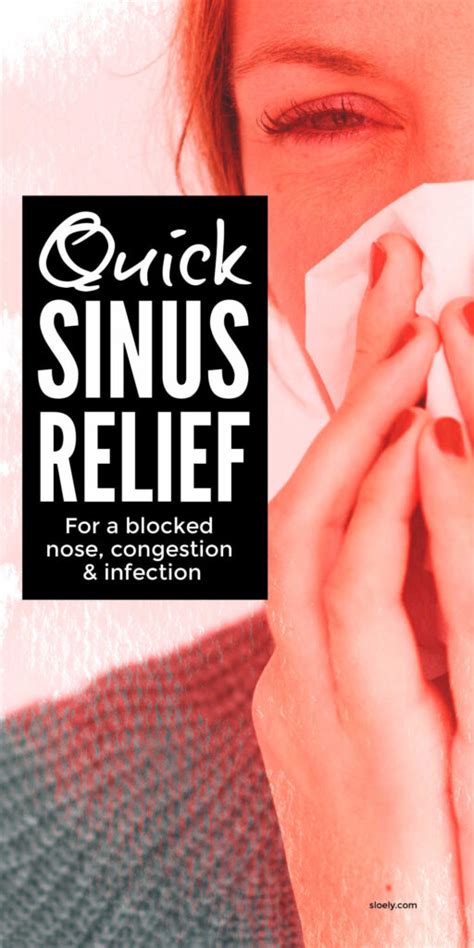 natural sinus congestion relief remedies