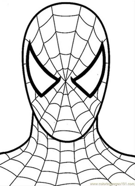 printable coloring pages  spiderman coloring home