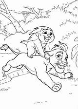 Kion Bunga Kleurplaat Lion Leeuwenwacht sketch template