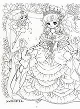 Coloring Manga Pages Shoujo Japanese Book Princess Colouring Adult Save Picasa Mama Mia Albums Web Books Girls Cute sketch template