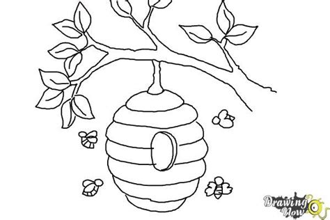 beehive drawing tree