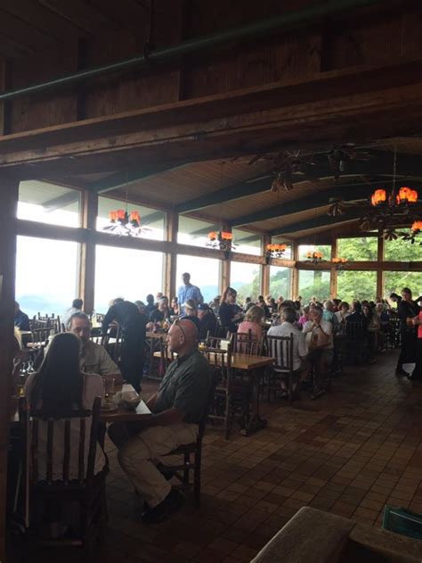 pisgah inn offers dining with an incredible view in north