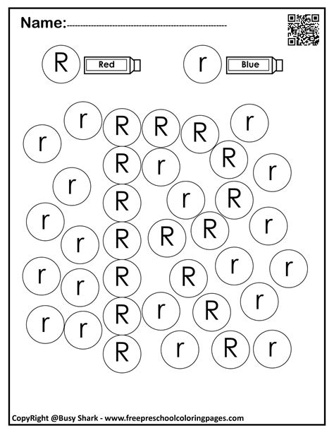 letter    dot markers coloring pages