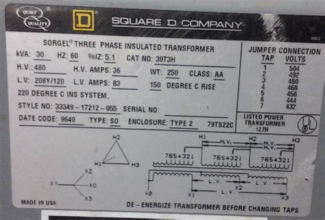 phase transformer wiring diagram