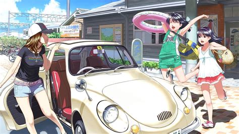 subaru  anime car wallpaper wallpaperscom