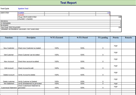 monthly  report template  management  template