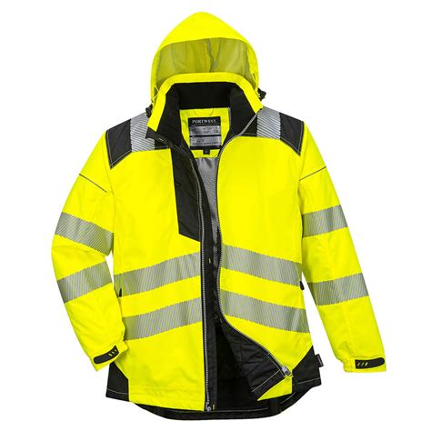 Portwest T400 Vision Reflective Hi Vis Waterproof Rain Safety Work