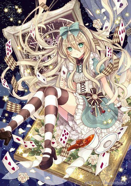 alice in wonderland anime alice và alice in wonderland