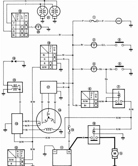 yamaha moto   wiring diagram wiring diagram