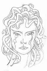 Medusa Coloring Pages Turned Stone Into Netart Color Adult Colouring Adults Kids Popular Coloringhome sketch template