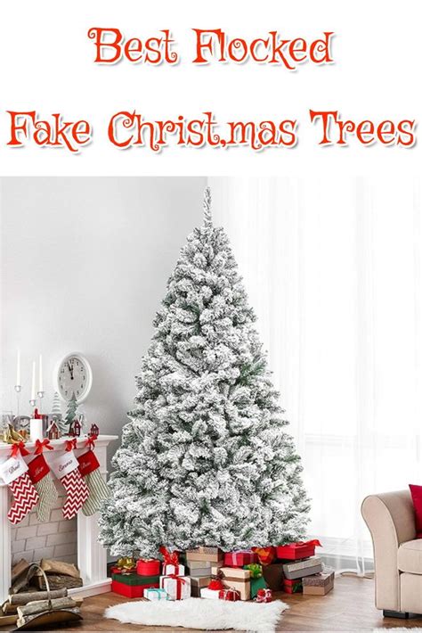 flocked fake christmas trees  absolute christmas fake