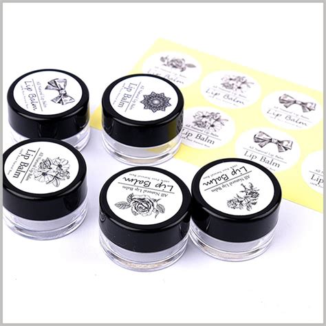 printable labels  lip balm cosmetic labels