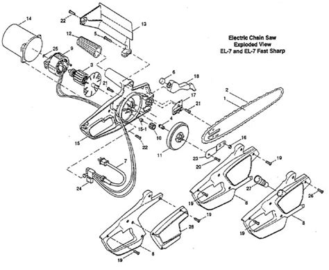 Master Parts Remington Electric Chain Saw Parts
