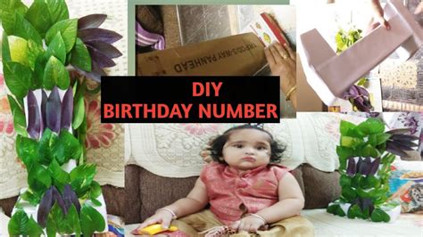 number    birthday decoration  leaves  home