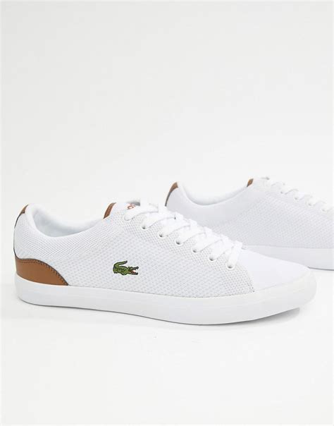 Lacoste Lerond Bl 1 Trainers In White For Men Lyst
