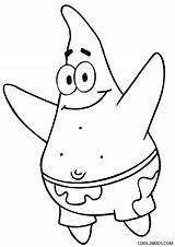 Coloring Star Patrick Pages Getcolorings sketch template