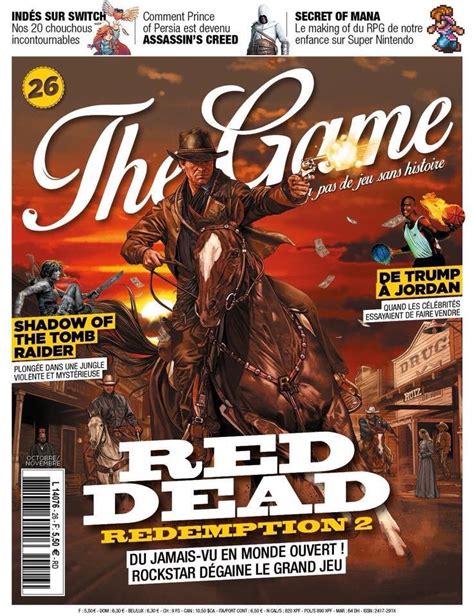 game magazine cover rreddeadredemption