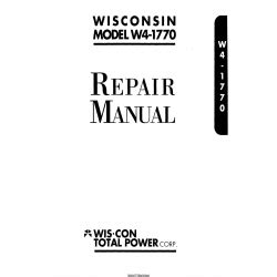 wisconsin model   engine repair manual