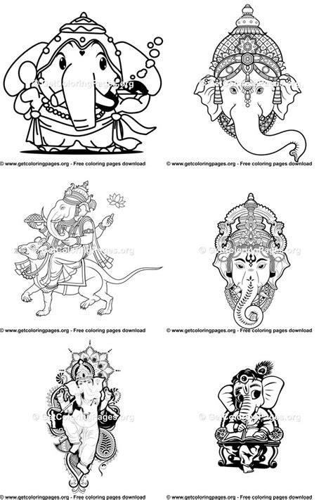 indian elephant coloring sheets coloring pages color indian