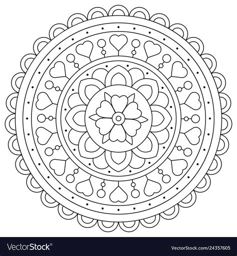 coloring page black  white royalty  vector image