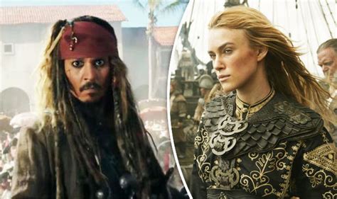 pirates of the caribbean 5 shock first look at keira knightley films