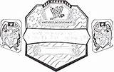 Wwe Coloring Pages Wrestling Belt Printable Title Birthday Template Colouring Parties Party Cena John Belts 6th Print Templates sketch template