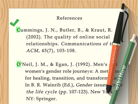 reference page book