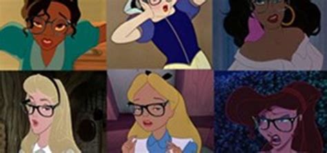 Disney Princesses As Hipsters Just Add Glasses Movie Poster Design