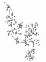 Ricamare Ricamo Ricami Broderie Antan Disegno Japanese Quilt Angolari Fleurs Quelques Lilla Seta Punti Nastro Crewel Amazingembroidery sketch template