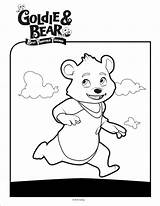 Goldie Beer Bear Coloring Fun Kids Kleurplaten Pages Zo sketch template