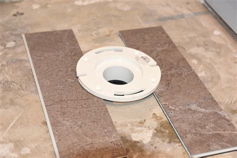installing toilet flange  concrete cool product ratings savings