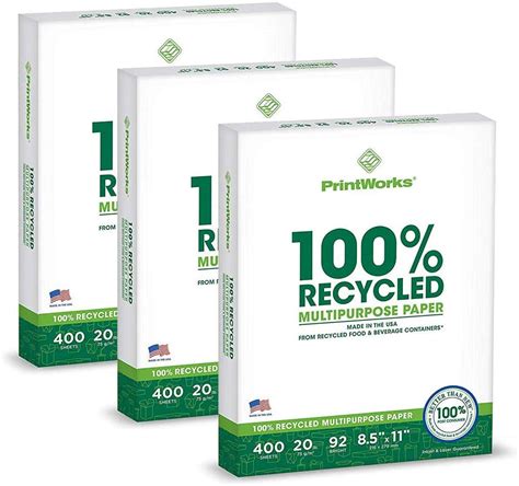recycled paper  printworks paris corporation