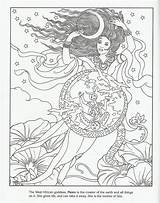 Mawa Creator Adulte Erwachsene Mythologie Deity Buch Mawu Malvorlagen sketch template