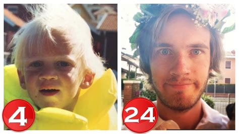 Pewdiepie From 0 To 29 Years Old Body Transformations Youtube