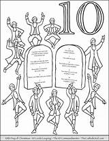 Commandments Leaping Lords Thecatholickid Commandment Nine sketch template