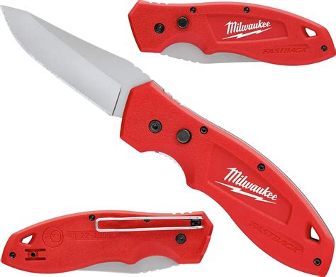 milwaukee    fastback smooth folding knife amazoncom