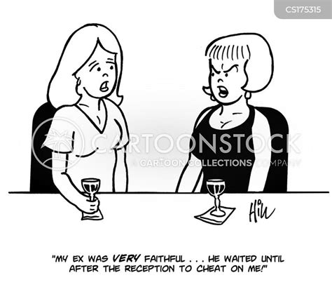 cheating spouse cartoons and comics funny pictures from cartoonstock