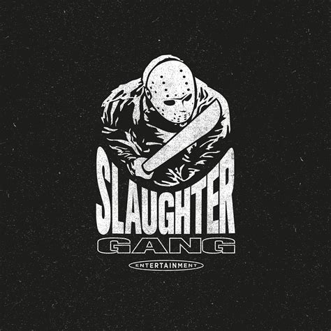 slaughter gang logo  behance