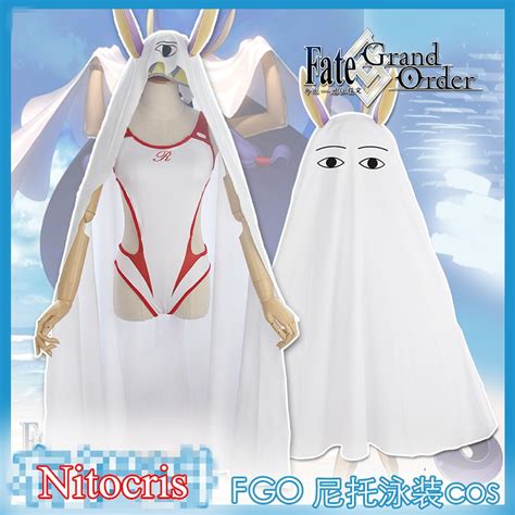 Anime Fgo Fate Grand Order Nitocris Assassin Swimsuit Card Cosplay