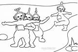 Teletubbies Pages Coloring Kids Cool2bkids Printable sketch template