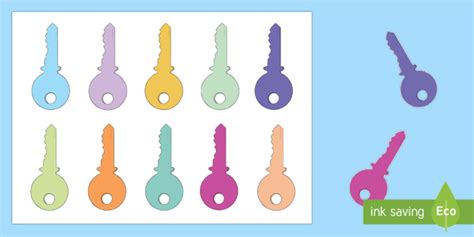 blank key cut outs french rooms   house  flashcards