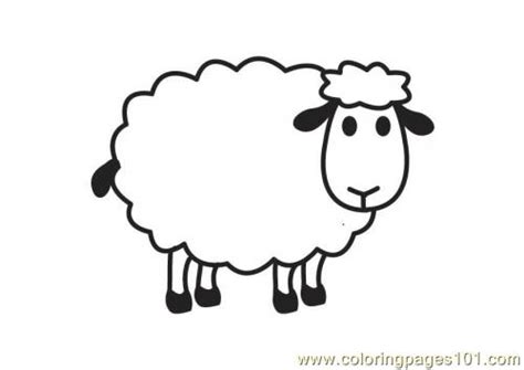 coloring pages sheep mammals sheeps  printable coloring page