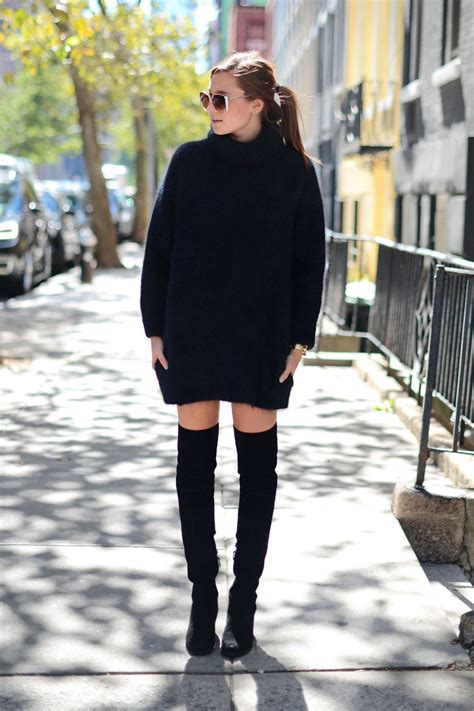 15 ways to wear thigh high boots this winter glamour