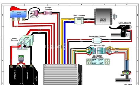 volt electric scooter wiring diagram battery pack wiring direction electricscooterparts