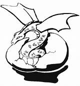 Dragon Coloring Hatching Dragons Egg Printactivities Kids Children Print Clipart Appear Printables Printed Navigation Only When Will Do sketch template