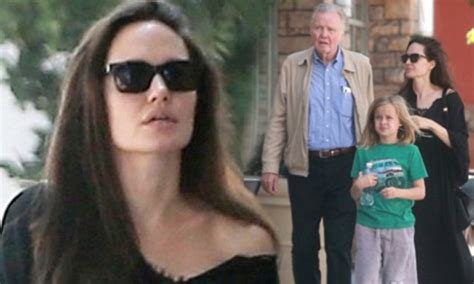 angelina jolie enjoys outing with estranged dad jon voight daily mail online
