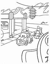 Pages Coloring Cars Bandit Disney Smokey Template Guido Printable Drawing Cool Car Pixar Kids sketch template