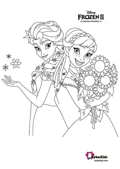 frozen  princess anna elsa coloring page elsa coloring page