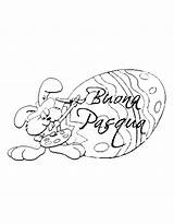 Pasqua Buona Uovo Stampare Agli Oppure sketch template